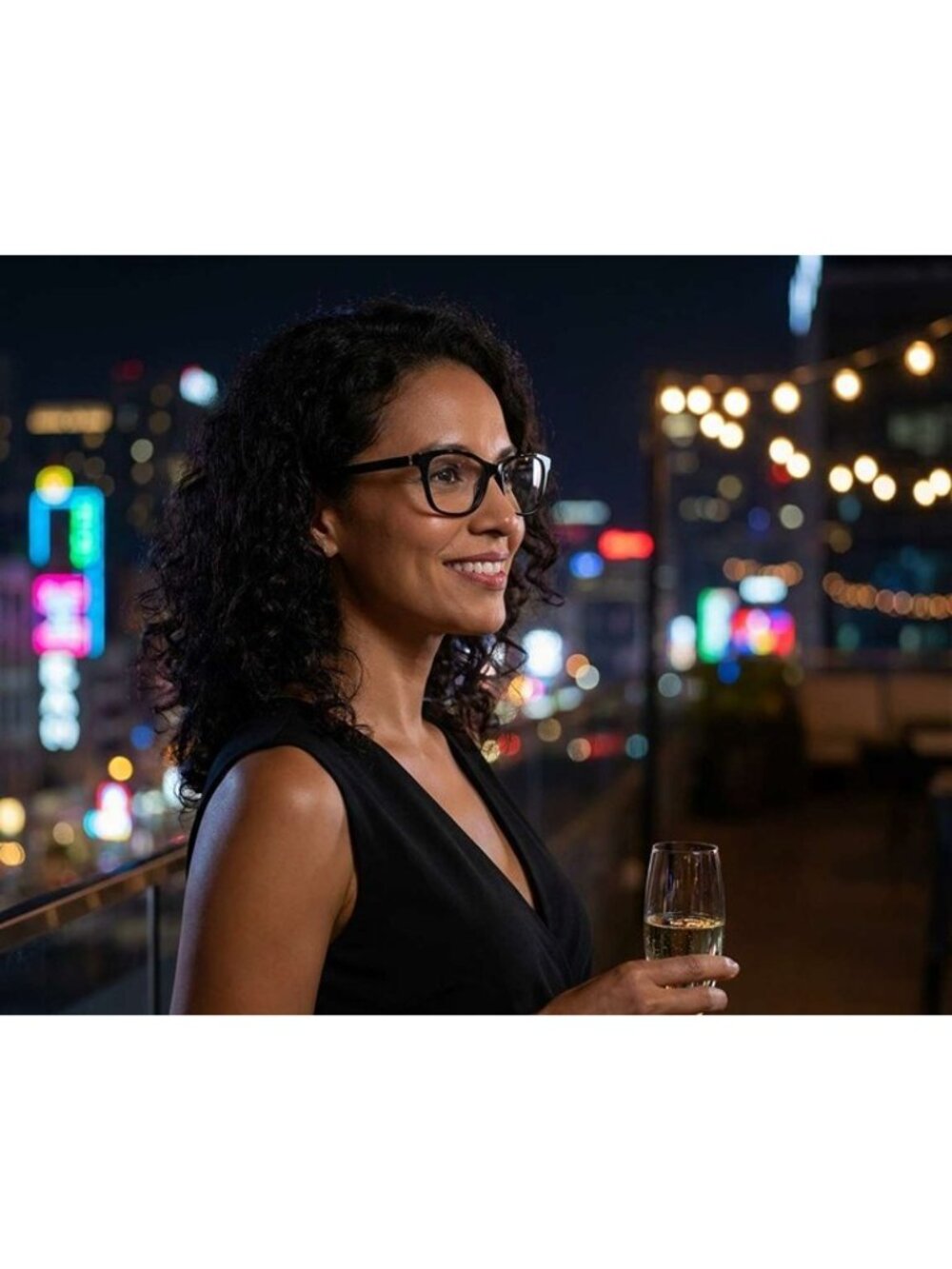 Saint Laurent SLM121 003 Eyeglasses Nude 54mm Cat Eye Frame - Picture 3 of 12